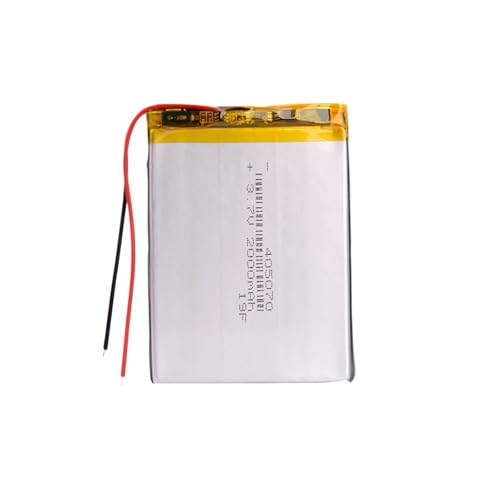 Batería 405070 LiPo de alta capacidad 2000 mAh y 3,7V con celdas de descarga estable