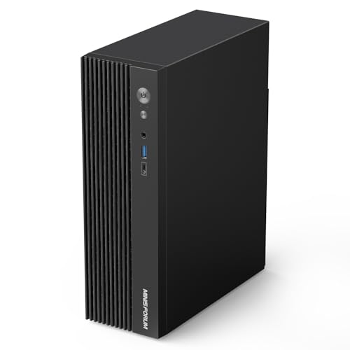 MINISFORUM 795S7 Mini Gaming PC AMD Ryzen 9 7945HX (16C/32T) Barebone Version Tower Computer, 2x DDR5 Slots, 2x PCIe4.0 SSD, HDMI|DP|USB-CTriple Outputs, M.2 2230 Key E Slot, 2.5G Lan Desktop Computer