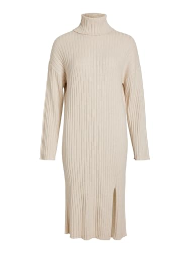 VIRIL L/S Rollneck Knit MIDI Dress