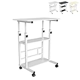 table pc tv [Polyvalent] - Cette table d’appoint s’adapte à tous les styles d’intérieur, que ce soit dans le salon, à côté du canapé, ou dans la chambre, près du lit.