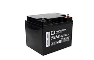 Q-Batteries 12LCP-50 / 12V - 50Ah Blei Akku Zyklentyp AGM - Deep Cycle VRLA