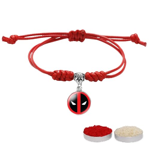 See full amazon price history chart for El Regalo 1PC Superhero Kids Rakhi- Fun Kids Bracelet Rakhi with Roli Chawal, Rakhi Message Card in Rakhi Gift Box for Little Bro/Sister/Niece or Nephew (Deadpool Red Rakhi) El Regalo 1PC Superhero Kids Rakhi- Fun Kids Bracelet Rakhi with Roli Chawal, Rakhi Message Card in Rakhi Gift Box for Little Bro/Sister/Niece or Nephew (Deadpool Red Rakhi) (B0CDWQ7J8T) Amazon Price History, Amazon Price Tracker