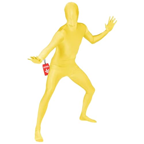 Morphsuits   Disfraz de segunda piel (pegado al cuerpo), color Amarillo, talla S (MSYEM)