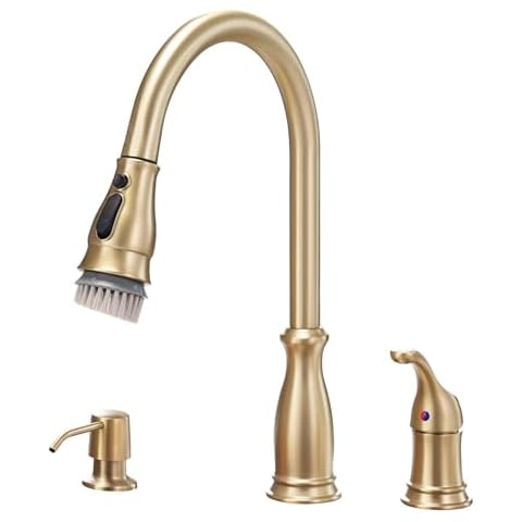 APPASO 3 Hole Gold Kitchen Faucet Cover