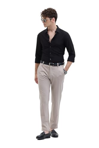 Image of SNITCH PSF Mens Shirts | Slim Fit Design | Poly Blend Fabric, Classic Spread Collar & Full Sleeves, Versatile for Casual & Formal Wear