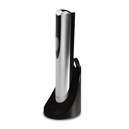 Oster Electric Wine Bottle Opener, 1.9, Black