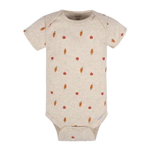 Image of Gerber Unisex Baby 5-Pack Short Sleeve Variety Onesies Bodysuits