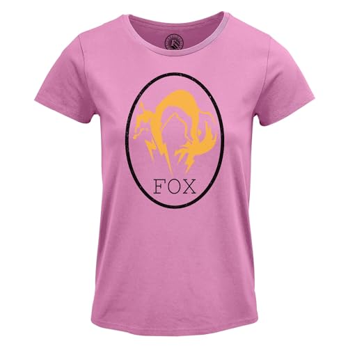 T-shirt femme col rond fox geek respirant et résistant pour les gameuses