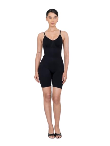 shapercult Bodysuit for Women Mid-Thigh, Tummy Control Mid Thigh Snatched Body Suit, Seamless Sculpting Body Shaper with High Compression, Size - S to 8XL-picture-32