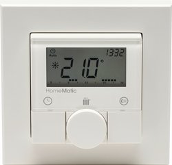 Telekom 99922529 weiß Thermostat Raumthermostat (weiß, IP20, LR03, 0,5 °C, 86 mm, 21,5 mm