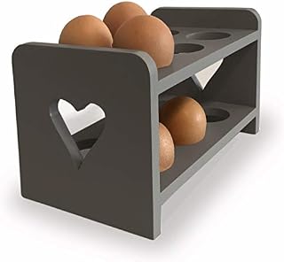 Dark Charcoal Grey Egg Rack, Egg tray, Egg storage. Egg cabinet
