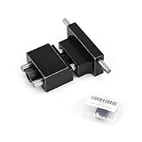 QZATTCAEN Milling Vise Jaw Stop, CNC Machine Tool, Mill Milling Vise Work Stop Quick Clamp Clamping Jaw Kit Black