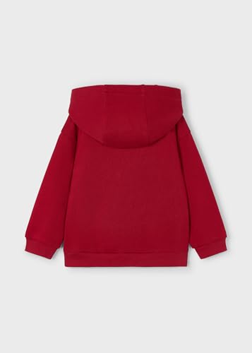 Mayoral Embossment Print Pullover for Boys Red2