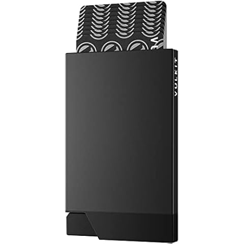 Porte Carte VULKIT Métallique RFID Cover