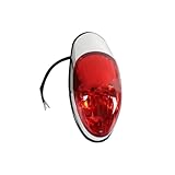 Freno Luz Trasera Motocicleta para Ya&maha para Ka&wasaki VU&lcan 900 1500 VN900C Crusiser 1 X Parada Trasera De Motocicleta Luz Roja Luz Trasera