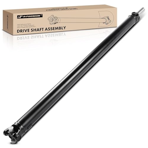 A-Premium Rear Drive Shaft Prop Shaft Driveshaft Assembly Compatible with Chevrolet Silverado 2500 & GMC Sierra 2500 (HD) (Classic), 4WD, 4L80-E Auto 4 Trans, Extended Cab Pickup, 78" Bed, 143.5" WB