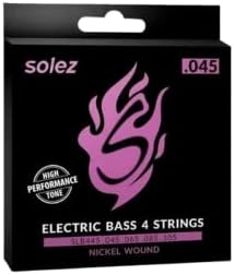 Encordoamento para Contrabaixo 4 cordas Solez 0,045 SLB445