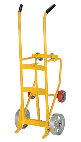 Carretilla de acero para tambores Vestil con ruedas semiaceradas miniatura 2
