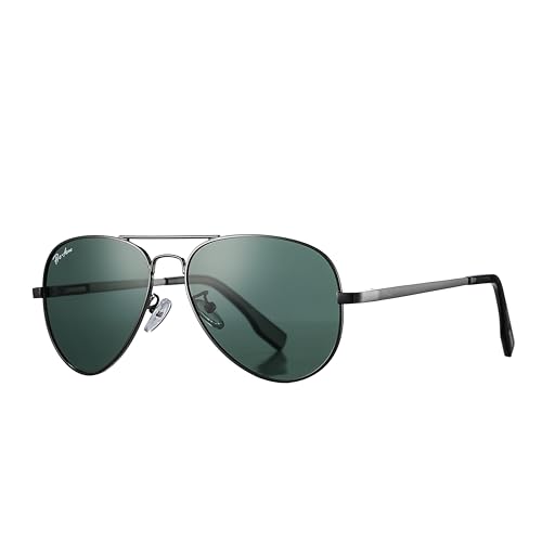 Image of Pro Acme Polarized Aviator Sunglasses for Men and Women 100% UV Protection, 58mm