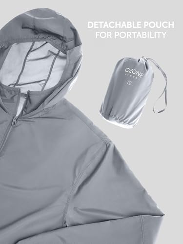 Image of XYXX Men's UV Protection SunScreen Parka Jacket | Sun & Pollution Protection Clothing | Lightweight and Quick Dry with UPF 50+ Protection for Outdoors