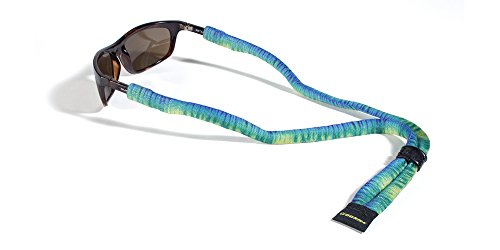 Croakies Suiters - Retenedor de Gafas Deportivas, Color Aguamarina, 14 Pulgadas x 1/2 Pulgadas