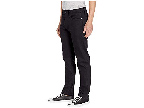 The Unbranded Brand Men's Ub244 Tapered Fit 11oz Solid Black Stretch Selvedge Denim2