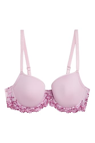 Image of Wacoal Womens Embrace Lace Lightly Padded Underwire Mid Coverage T-Shirt Bra, 853191