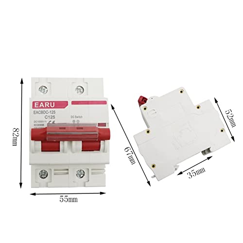 Disjoncteur Solaire DC 1000V 80A pour Éviter les Risques de Surchauffe PV - 3