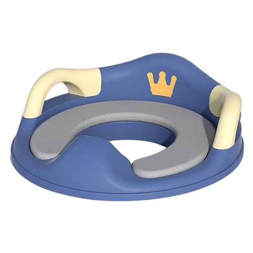 ハンドル付き子供用便座 |滑り止め小便器 |家庭、バスルーム、旅行、キャンプ用の取り外し可能でくっつかないトイレトレーニングシート |子供用のポータブルトイレと