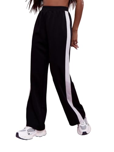 Image of dockstreet Women's /Unisex ONESOPEN Bottom Drawstring Pure Cotton Stretchable Baggy Jogger Pants || for Similar Baggy Look Order a Size or Two Large Than Your Usual Size