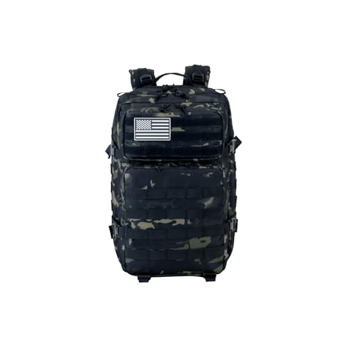 Mochila táctica outdoor impermeable 45L para senderismo miniatura 1