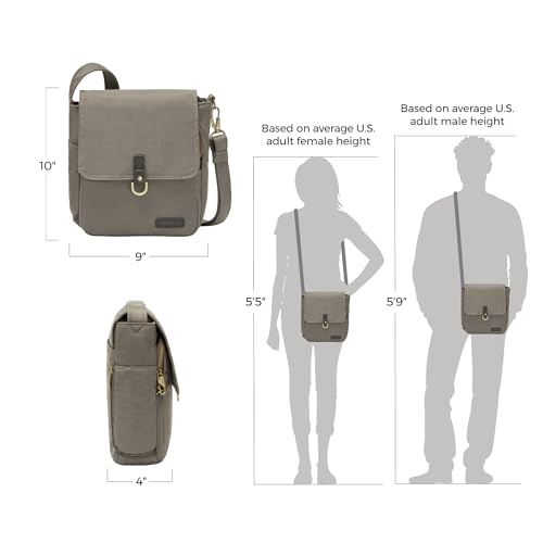 travelon anti-theft courier tour bag