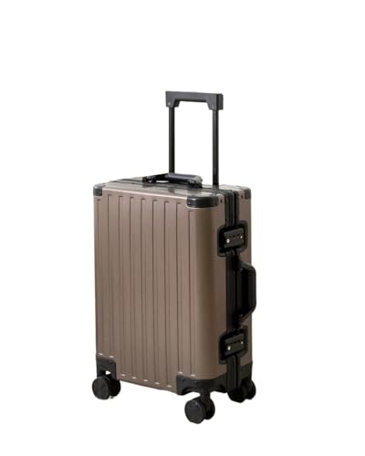 sFiJSaAPy Walizka podróżna 50 cm całkowicie aluminiowy bagaż ze stopu