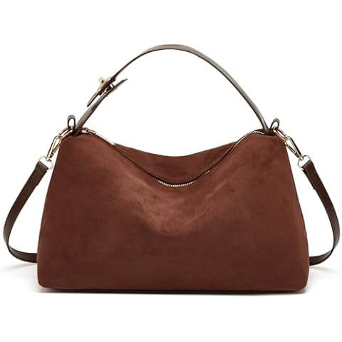 2024 Trendy Faux Suede Pillow Bag Retro Shoulder Bag Fall Winter Versatile Commuter Crossbody Tote Matte Underarm Bag Cover