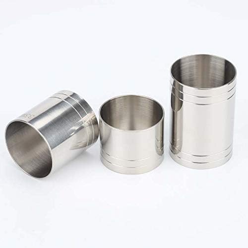 OTNE Stainless Steel Thimble Bar Measures, 25ml, Wine Measures, Wine Measuring Cups, Drinks/Wine/Bar/Spirit Jigger Measuring Cups - Image 5