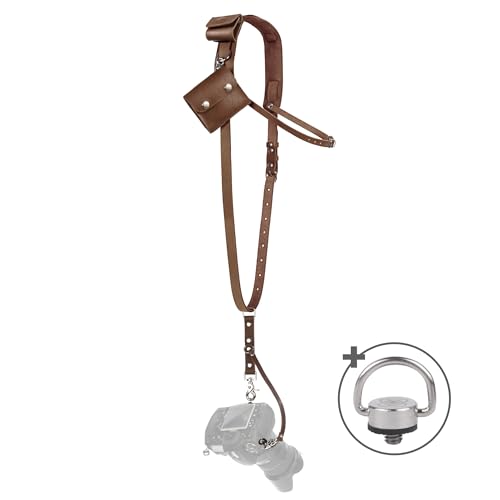 C Coiro Leather Harness with SD Holder