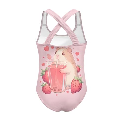 Girls Swimsuit Size 5-6 7-8 9-10 11-12 13-14 One Piece Bathing Suits for Girls Soft Swimwear for Swimming Pool2