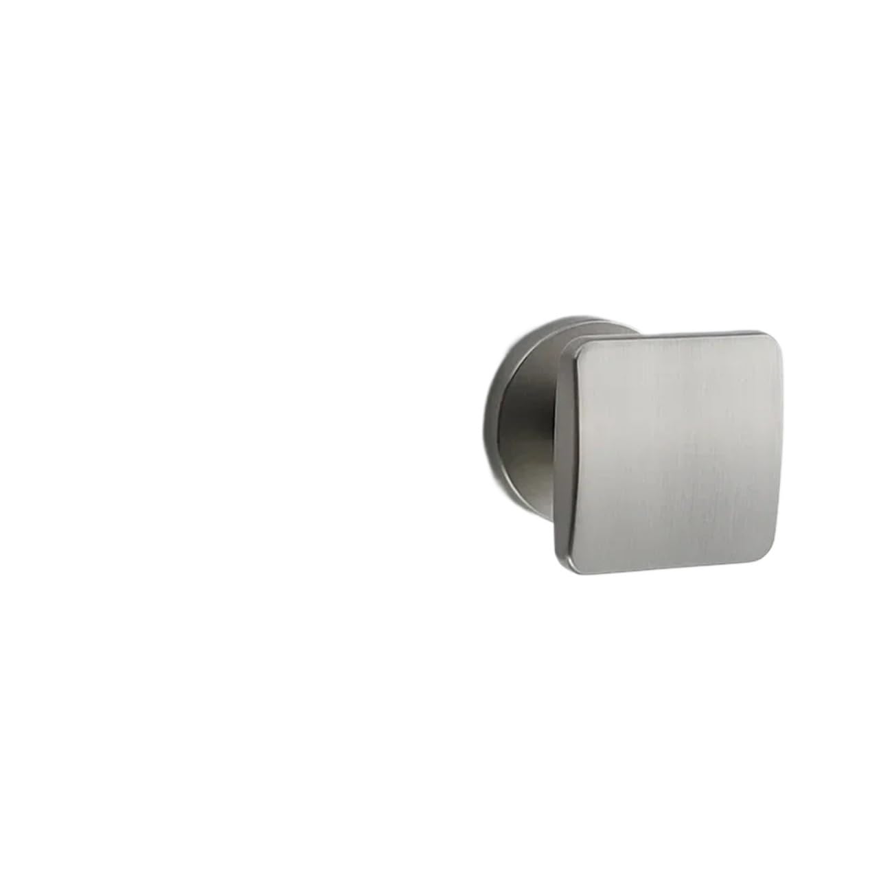 Zinc Alloy Invisible Door Lock Single-Sided Handle Hidden Keyless Lockset Indoor1Pcs(Light Grey)