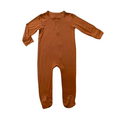 Image of Avee & Co Footie Pajamas - Quick Magnetic Fastener Sleeper for Baby Boy and Girl (0-24 months)