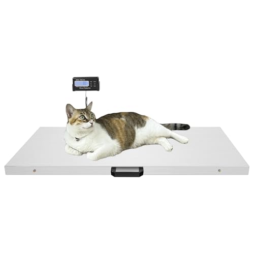 Bilancia Digitale Per Animali Domestici Grande - Fino A 300 Kg, LCD, Impermeabile - Foto 10