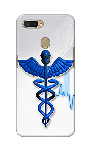 Image of Printed Hard Back Cover Case for Oppo A7 | Oppo A5s | Oppo A12 | Oppo A11k | Oppo A12s Back Cover (Medical Doctor) -1803