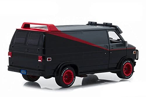 Greenlight 1:24 Hollywood - The A-Team - 1983 GMC Vandura miniatura 2