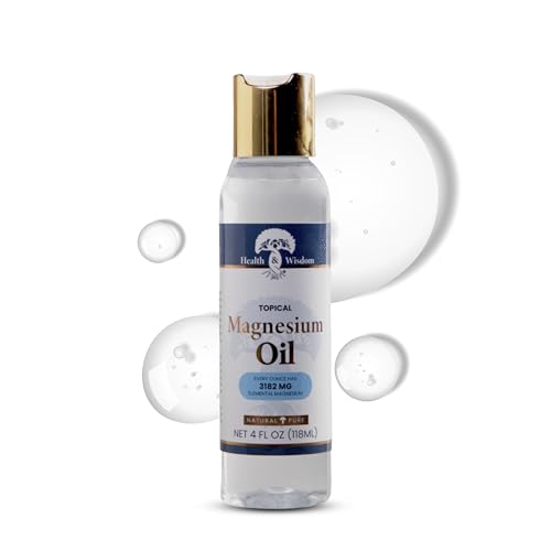 MAGNESIUM OIL USP 4 OZ by Health and Wisdom