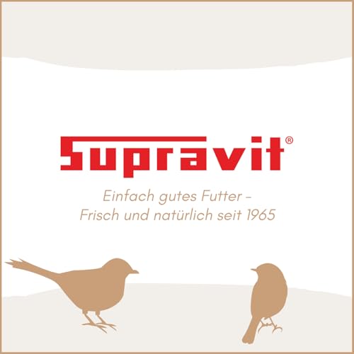 Supravit Freilandfutter für Vögel 25kg I energiereiches & proteinreiches Vogelfutter für Freilandvögel & Wildvögel I ideal zur Fütterung Aller freilebenden Vogel-Arten im Sommer geeignet