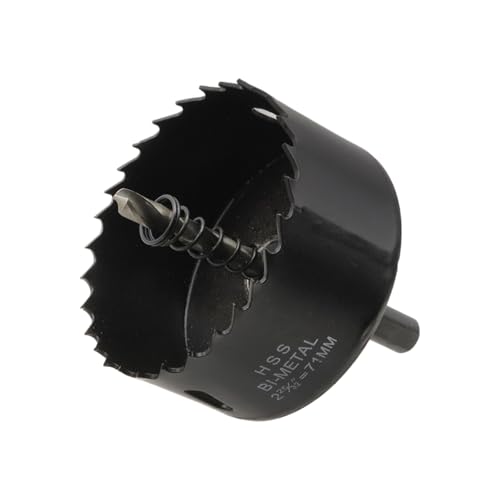 Image of 2-52 /32 inch /71mm Dia Hole Saw Bi-Metal Hole Cutter for Cutting Thin Metal Plastic and Drywall