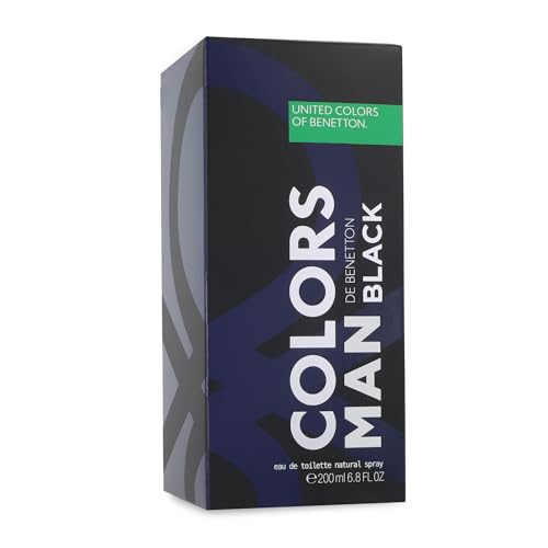 Image of United Colors of Benetton Colors Man Black Eau de Toilette 200ml