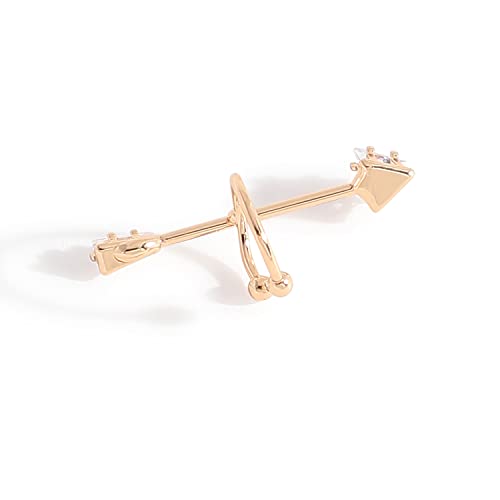 Image of SOHI Designer Cuff Earrings for women & girls, cute earrings for girls, fancy earrings for women stylish, fashion jewellery for women, Light Weight stylish, Cuff Earring, One Ear Cuff, Ear wire