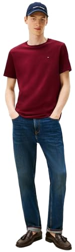 Image of Tommy Hilfiger Men's Stretch Jersey Crew Neck T-Shirt Gray