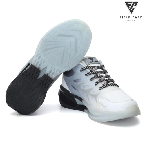 Image of FIELD CARE Glow in Dark Athletic Running Sneaker Sports Casual Comfort Stylish Training Walking Gym Outdoor Multipurpose Shoes with Cushioned Insole Comfort Shock Absorbing Outsole