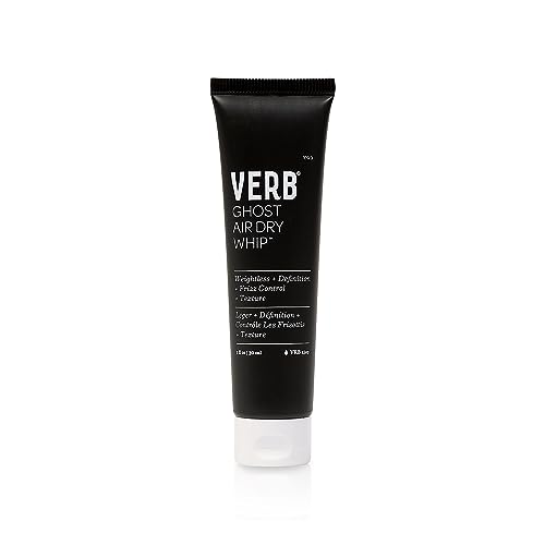 VERB Ghost Air Dry Whip, 1 oz - Weightless Styling Cream - Infused with Moringa Oil - Anti-Frizz +...